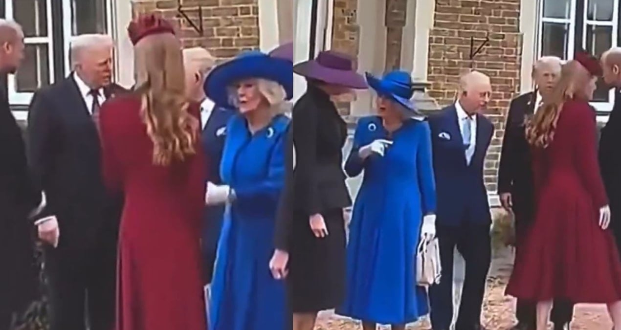 kraliyet ailesinde bile kaynana huyu degismiyor kralice gelini prenses katei trumpin yaninda kovdu tclIqMt4