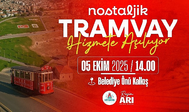 nevsehirde bir ilk nostaljik tramvay hizmete aciliyor VsrJ3kx8